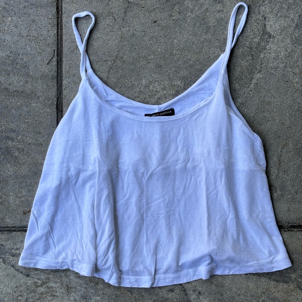 Brandy and Melville White Women's Crop Top